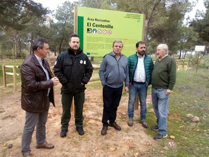 Visita al área recreativa de El Centenillo
