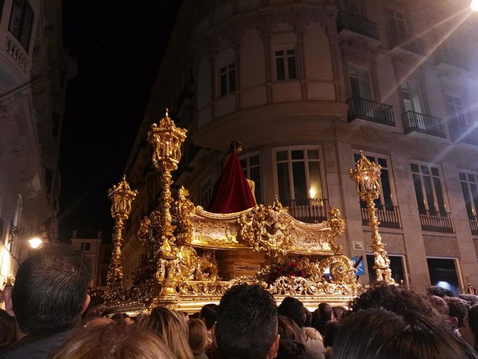 Semana Santa de Málaga. Cristo de Estudiantes