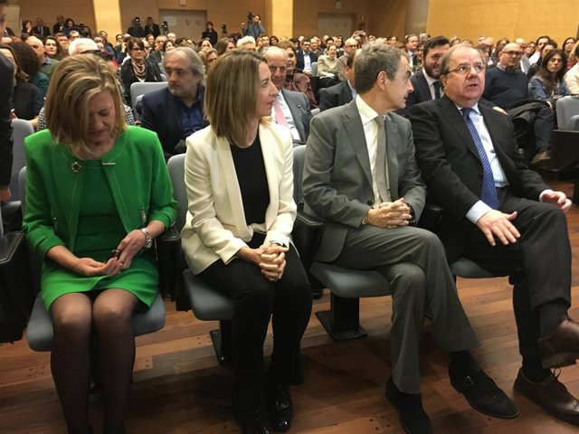 Valladolid.- Del Olmo, García, Zapatero y Herrera