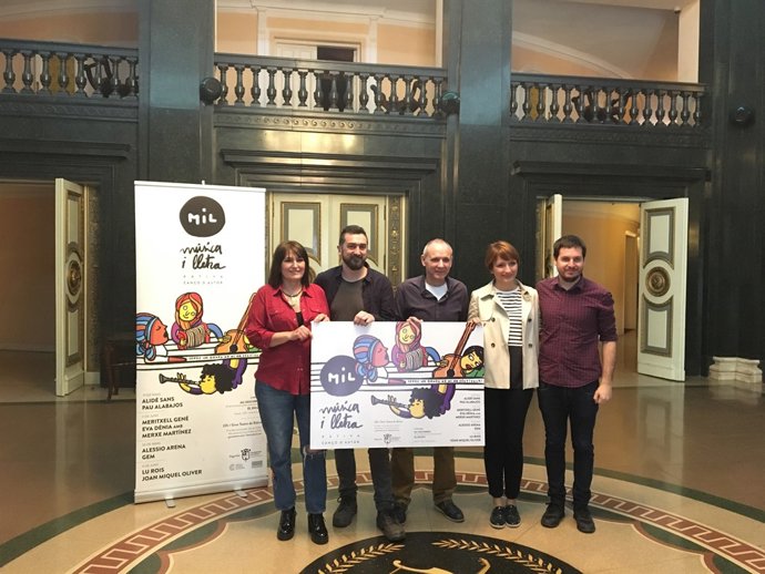 Presentación del Festival Música i Lletra en el Teatre Principal de València