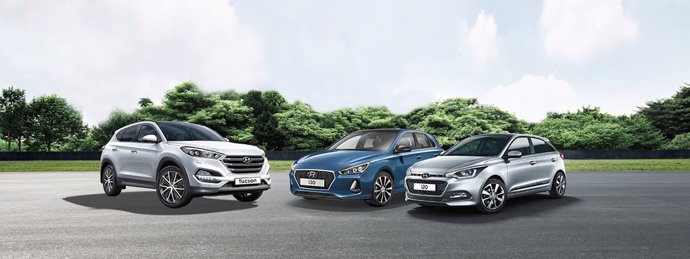 Vehículos de la marca Hyundai