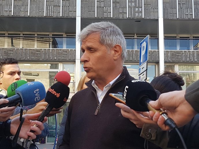 El líder del PP en el Ayuntamiento de Barcelona, Alberto Fernández