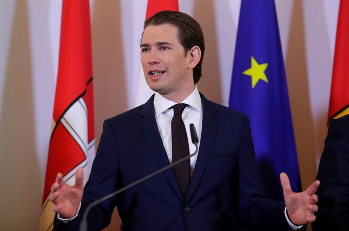 El canciller austriaco, Sebastian Kurz 