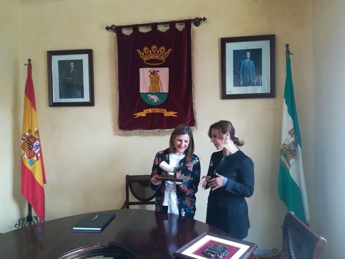 La presidenta de la Diputación de Cádiz, Irene García