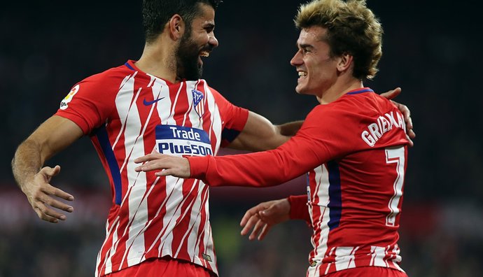 Diego Costa y Griezmann (Atlético Madrid)