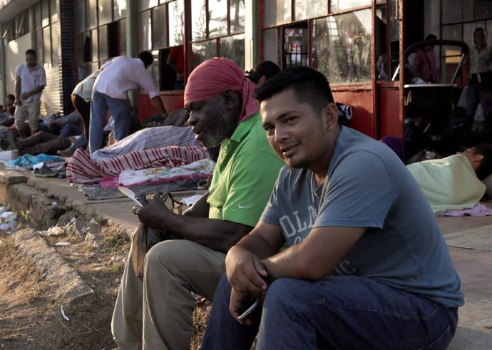 Inmigrantes hondureños en México