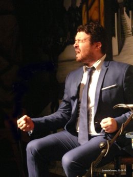 El cantaor Juan Coronel actúa en la Fundación Cajasol.