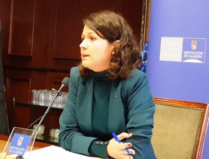 La coodinadora de IU en Almería, María Jesús Amate