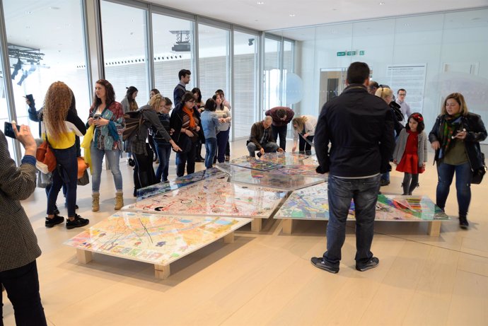 Exposición 'Somos creativos XII. Cartografías creativas' en el Centro Botín