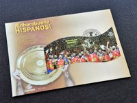 La RFEBM y Correos presentan el sello conmemorativo de la victoria en el Europeo 2018