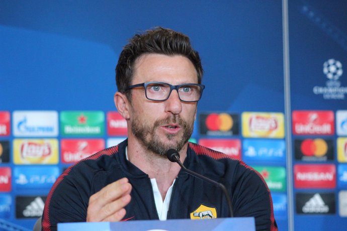 Eusebio Di Francesco (entrenador AS Roma)