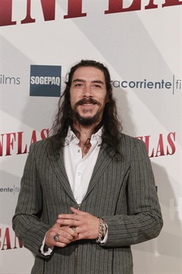 Photocall con Óscar Jaenada por la película Cantinflas