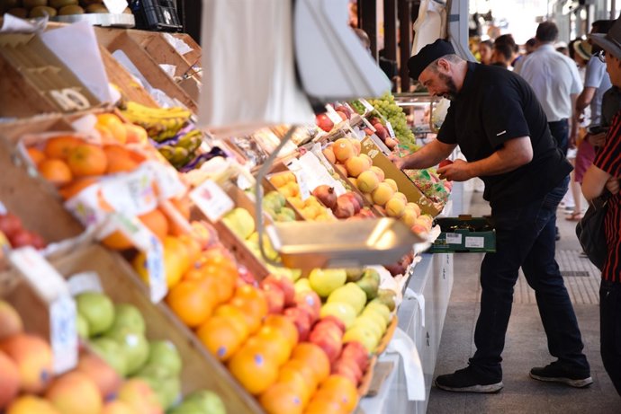 Mercat, mercats, compra, compres, fruita, fruites