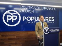 Teodoro García (PP) celebra que las reglas para trasvasar "evitan que la decisión no recaiga en García-Page o Iglesias"