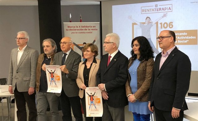 Representantes de organizaciones sociales presentan 'Rentaterapia', 5-4-18
