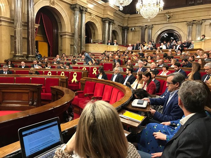 Pleno del Parlament