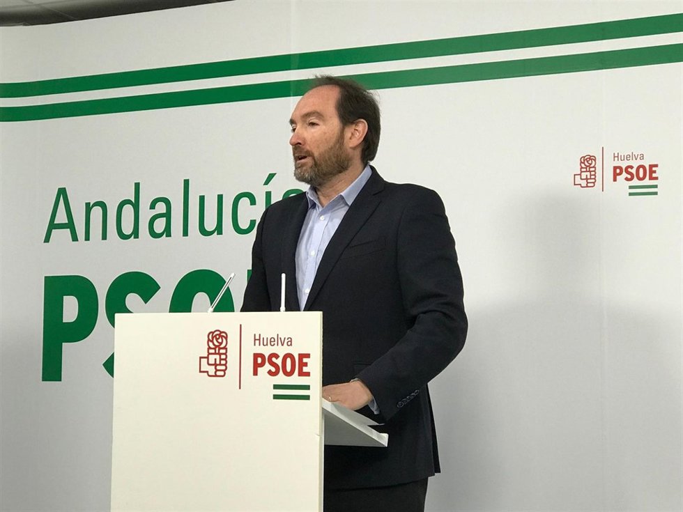 El secretario de Organización del PSOE de Huelva, José Fernández. 