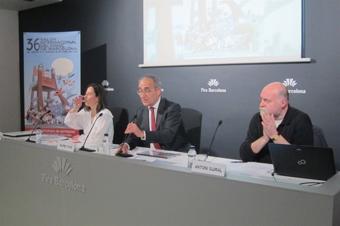 Meritxell Puig, Patrici Tixis y Toni Giralt