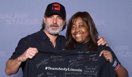Andrew Lincoln y Lisa Williams 