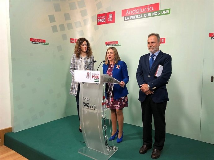 Irene García en rueda de prensa