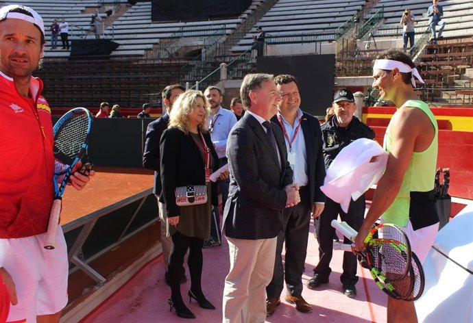 VISITA DELEGADO SEGURIDAD COPA DAVIS