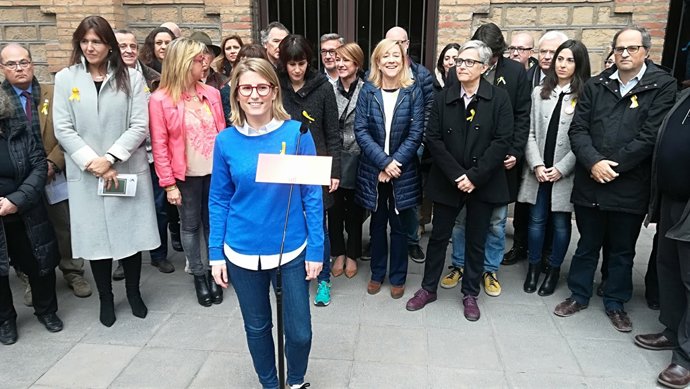 I.Artadi i membres de la llista per Barcelona