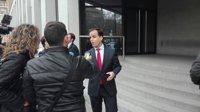 El rector de la URJC lleva a Fiscalía la documentación sobre el máster  y declina hablar hasta la rueda de prensa