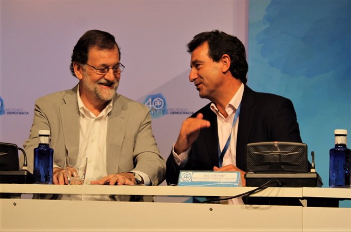 Mariano Rajoy y Biel Company