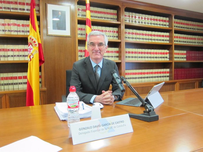 El delegado especial de la AEAT de Catalunya, Gonzalo David García de Castro