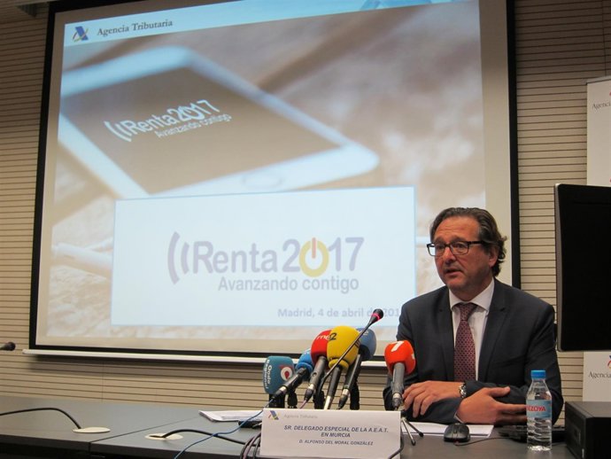 El delegado de la Agencia Tributaria en Murcia, Alfonso del Moral