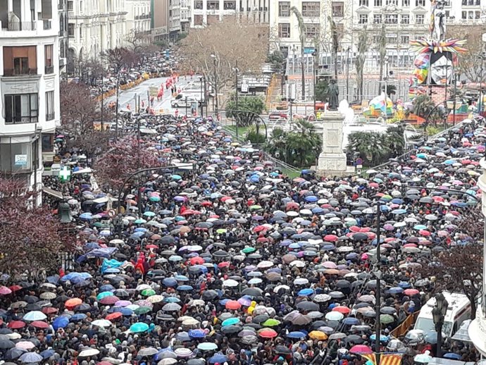 Mascletà del 17 de marzo de 2018