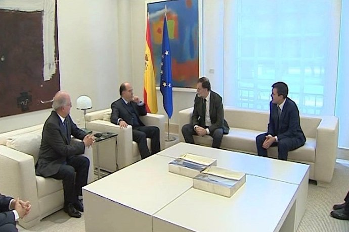 Mariano Rajoy reunido con opositores venezolanos en La Moncloa