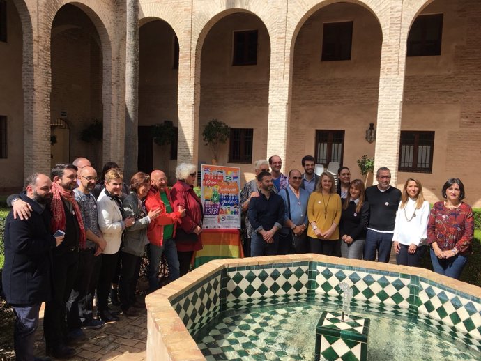 Presentación del cartel del Orgullo Lgtbi Andalucía 2018