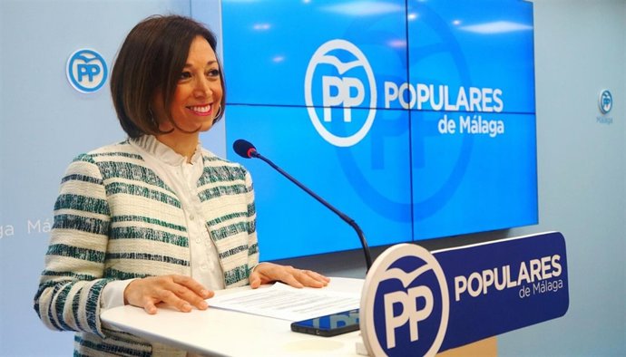 Patricia Navarro en rueda de prensa 