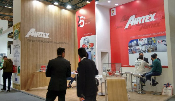 Imagen del stand de Airtex en Automechanika Istanbul 