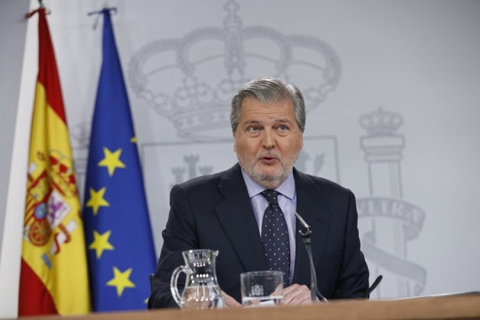 Roda de premsa d'Iñigo Méndez de Vigo després del Consell de Ministres