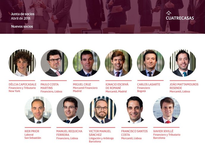 Nous socis de Cuatrecasas