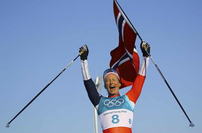 Marit Bjoergen, esquiadora olímpica noruega