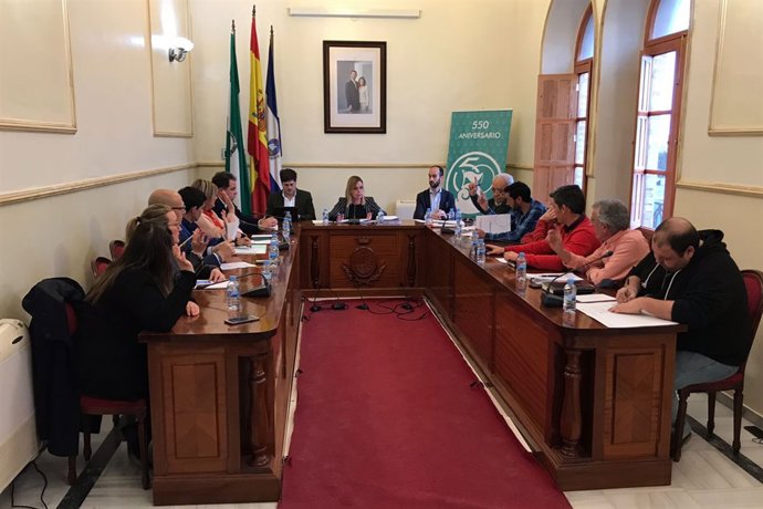 Pleno del Ayuntamiento de San Juan del Puerto (Huelva).