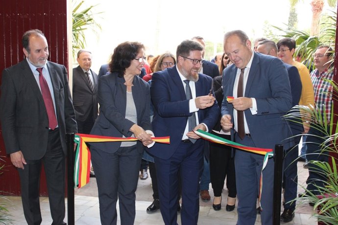 El consejero de Agricultura, Rodrigo Sánchez Haro, en 'Almanzora Gourmet'