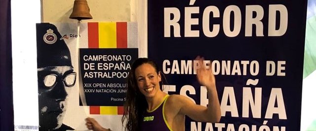 Jessica Vall récord 50 braza