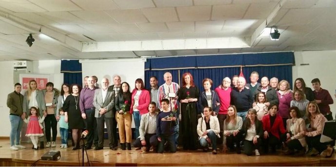 Acto de homenaje a la primera lista democrática de las municipales de Lanjarón 