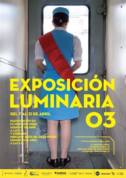 Cártel de la exposición 'Luminaria 03'