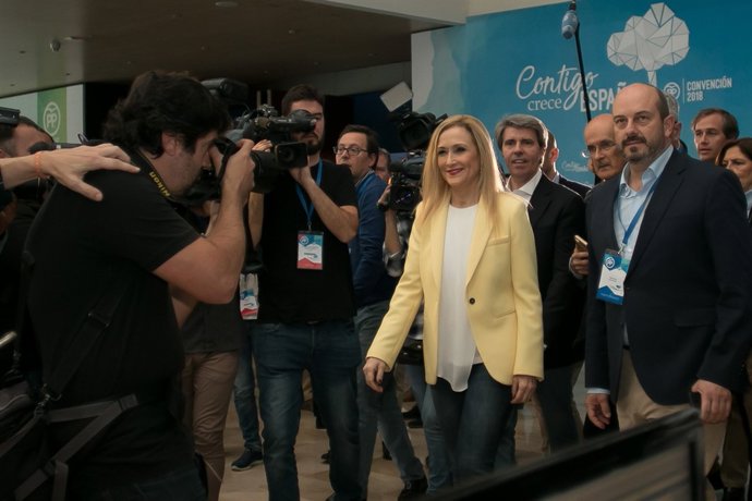 Cristina Cifuentes, en la Convenció del PP