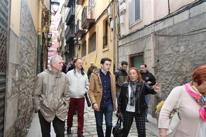 Pedro Casares en el Cabildo de Arriba