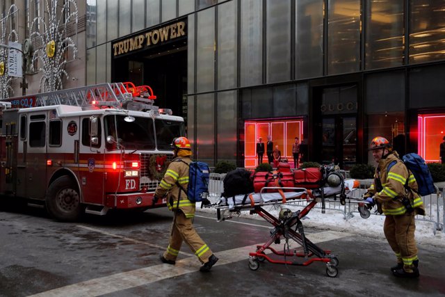 Incendio en la Torre Trump de Nueva York