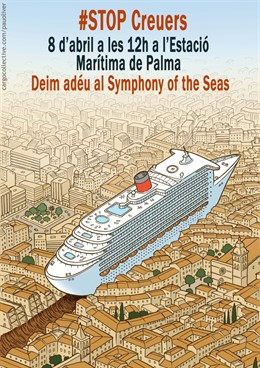 Manifestación crucero más grande del mundo