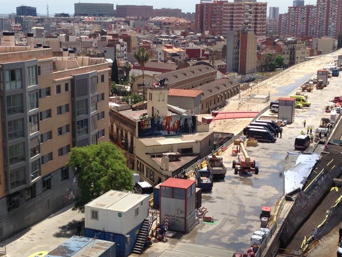 Edifici Can Vies a Barcelona/ARXIU