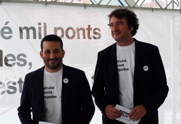 Vicent Marzà y Rubén Trenzano en una  imagen de archivo