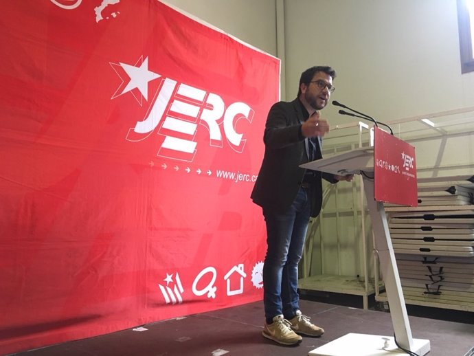 El adjunto a la Presidencia de ERC, Pere Aragonès